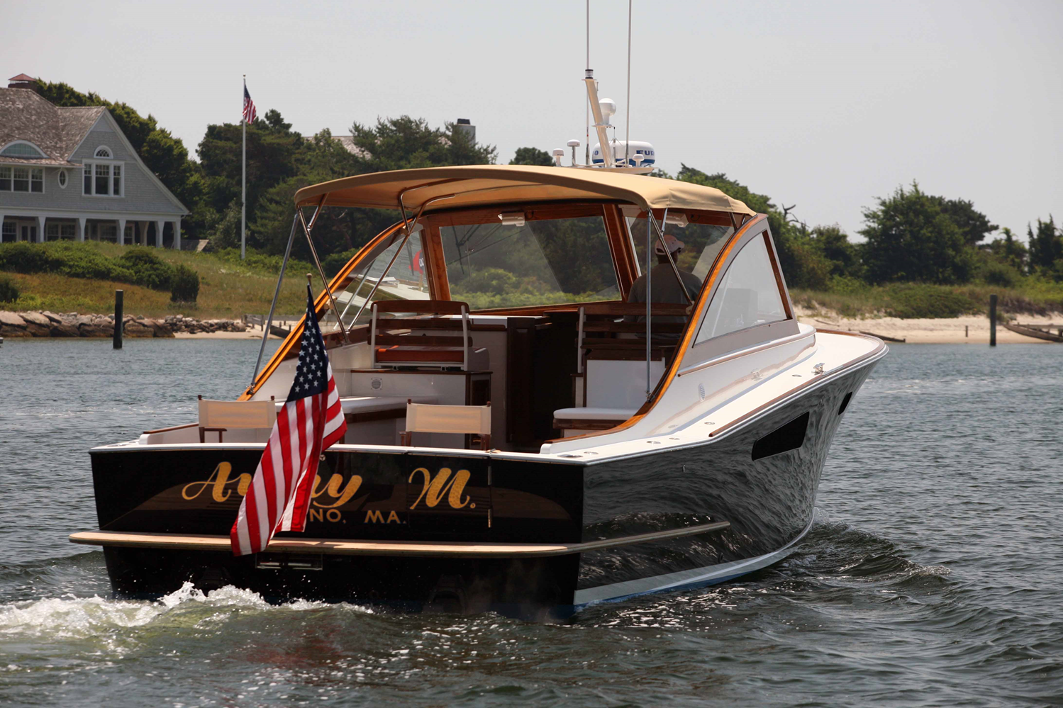 Ray Hunt Design 38' Cold Molded Express