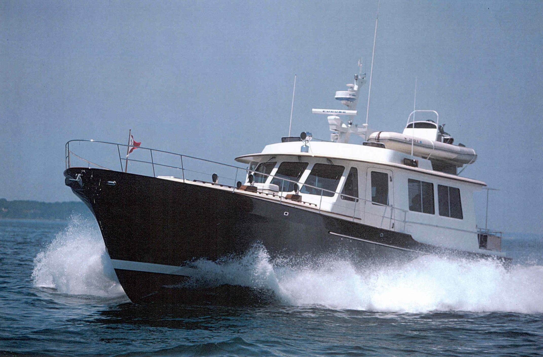 Ray Hunt Design 66' Custom Sedan Motor Yacht