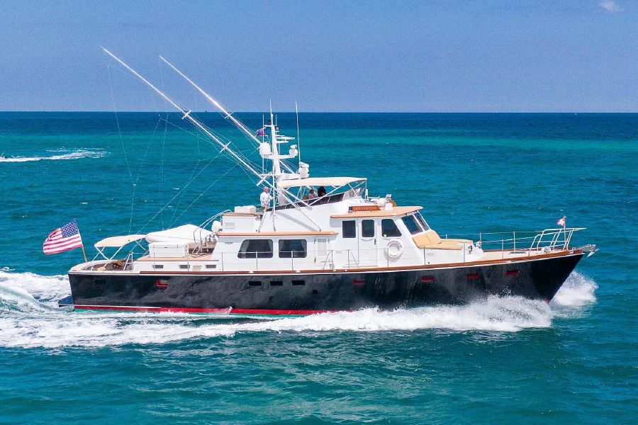 Ray Hunt Design 72' Aft Cabin Motor Yacht