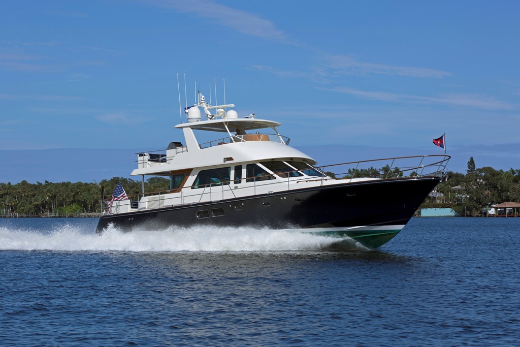 Ray Hunt Design 72' Semi-Custom Flybridge Yacht