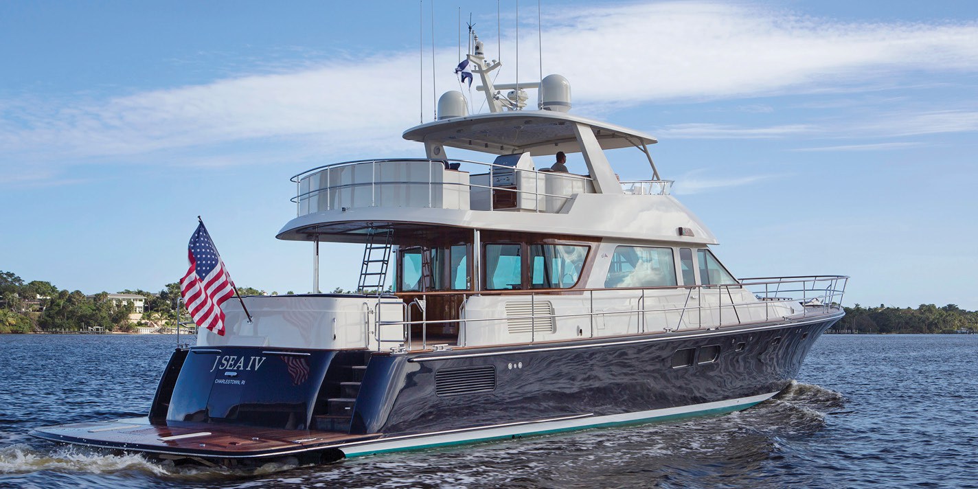 Ray Hunt Design 72' Semi-Custom Flybridge Yacht