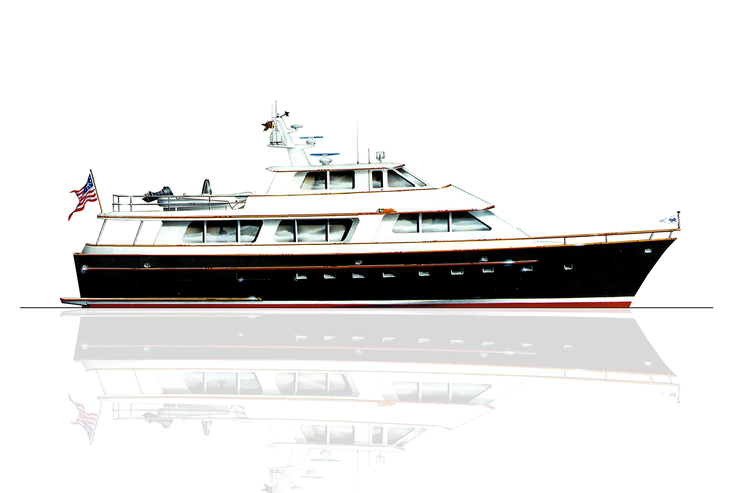 Ray Hunt Design 85' Motor Yacht