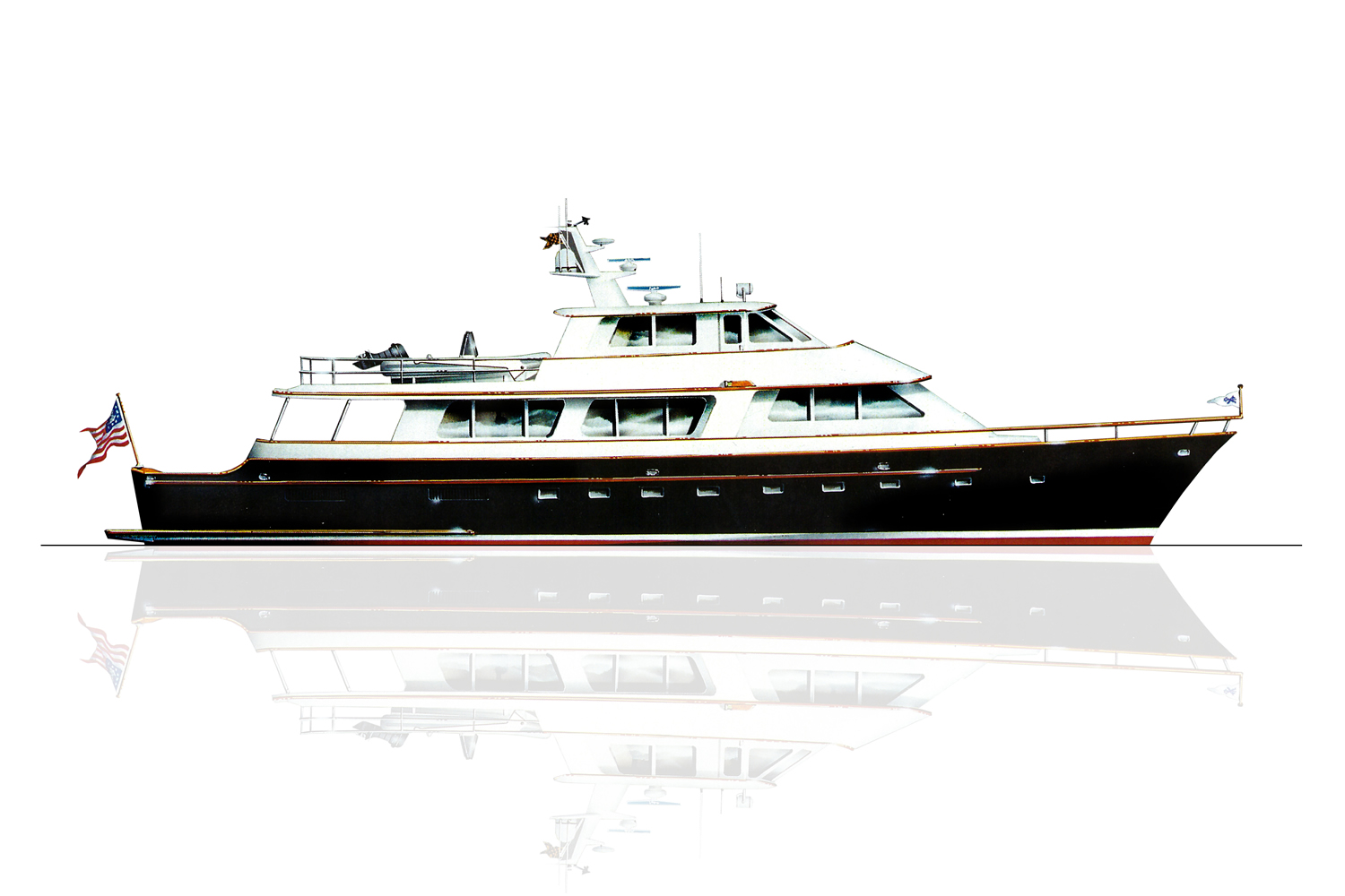 Ray Hunt Design 96' Motor Yacht