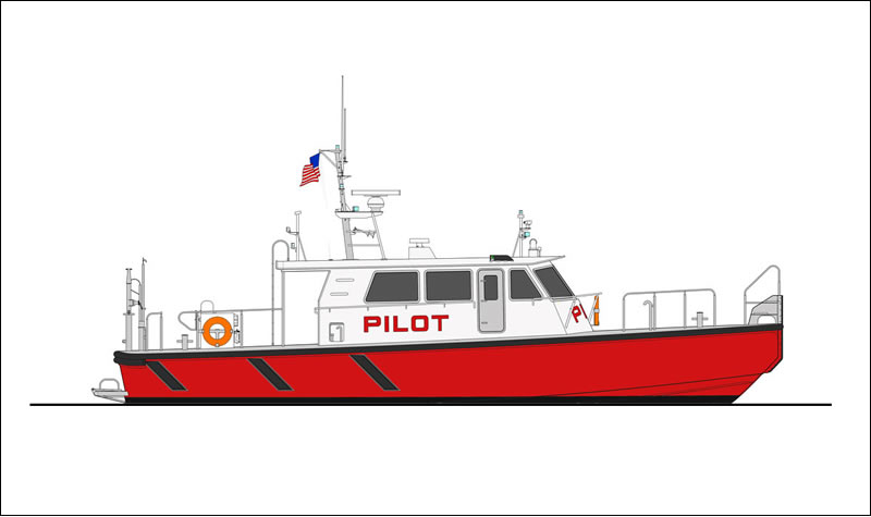 Ray Hunt Design 56' Harbor Pilot Boat