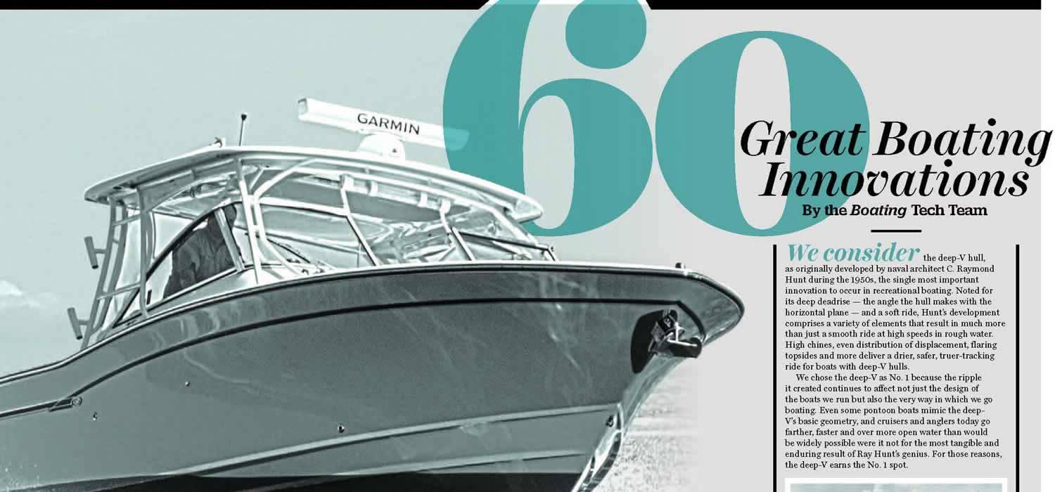Boating Magazine Recognition Deep-V Hull