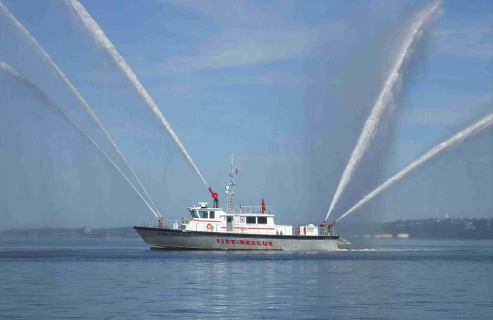 Ray Hunt Design US Army 75' Fire & Rescue Boat