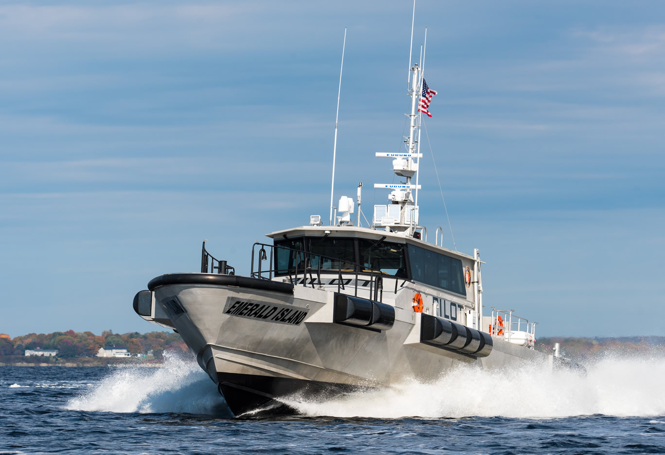Ray Hunt Design 75ft Aluminum Waterjet Pilot Boat