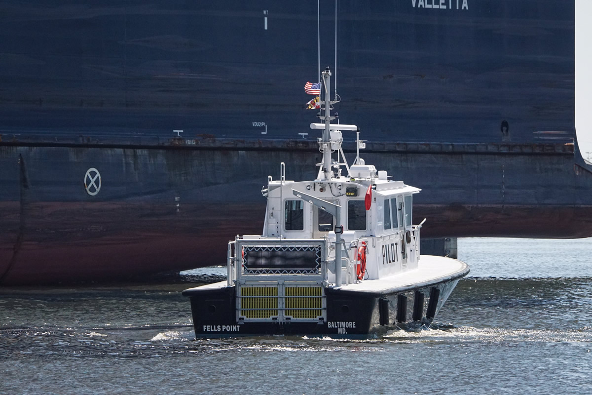 Ray Hunt Design 47 ft Maryland Pilot Boat