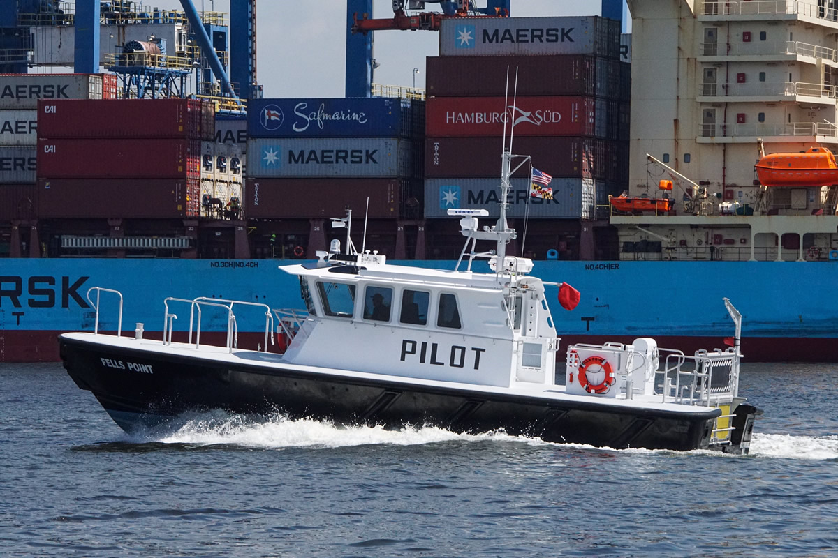 Ray Hunt Design 47 ft Maryland Pilot Boat