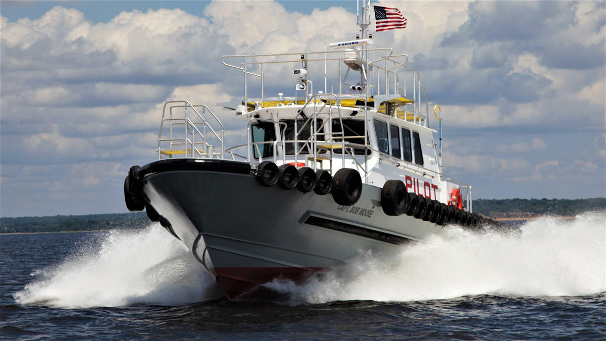 Ray Hunt Design LA Federal Pilot Boat