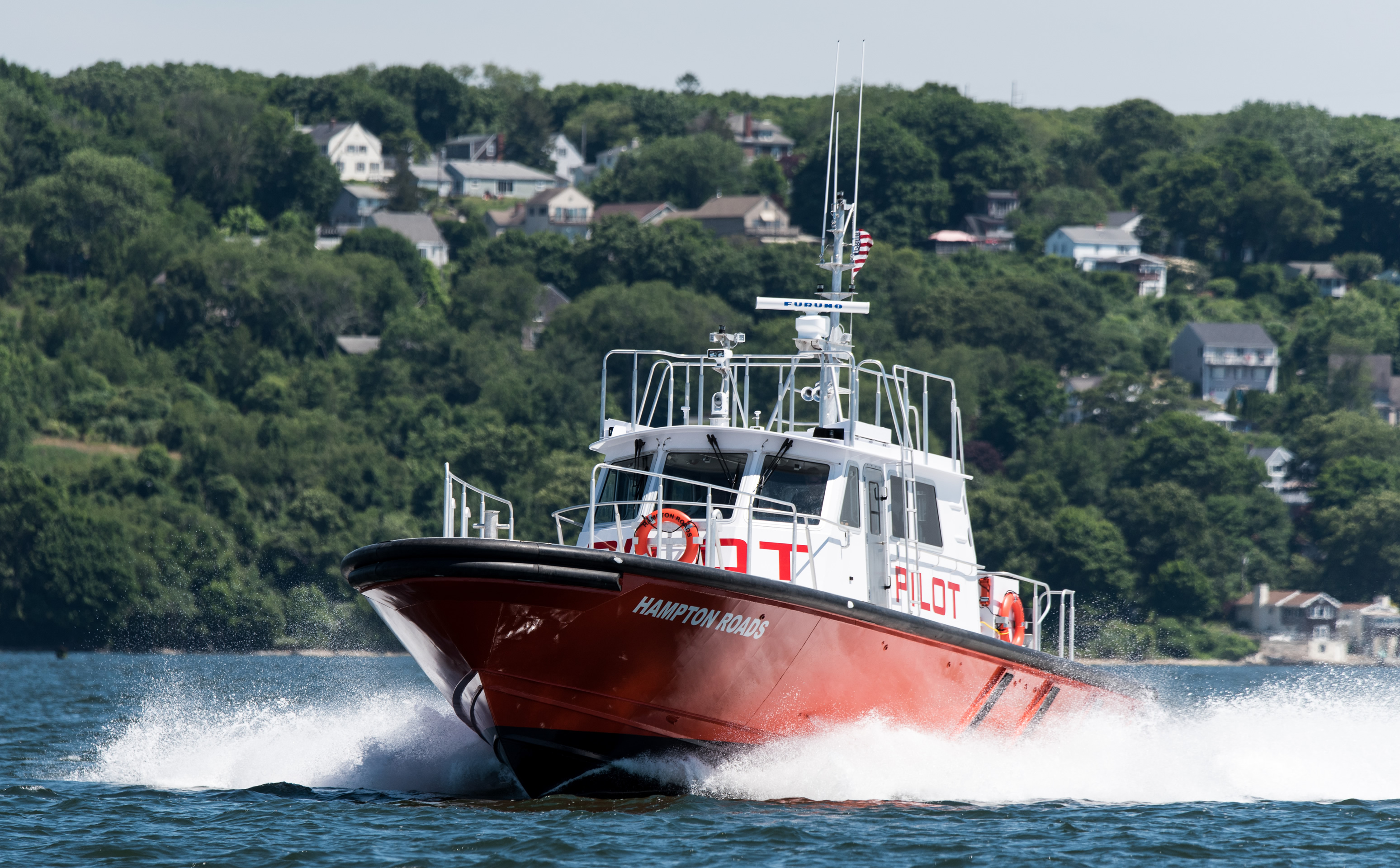 Ray Hunt Design 56' Virginia IPS Aluminum Pilot Boat