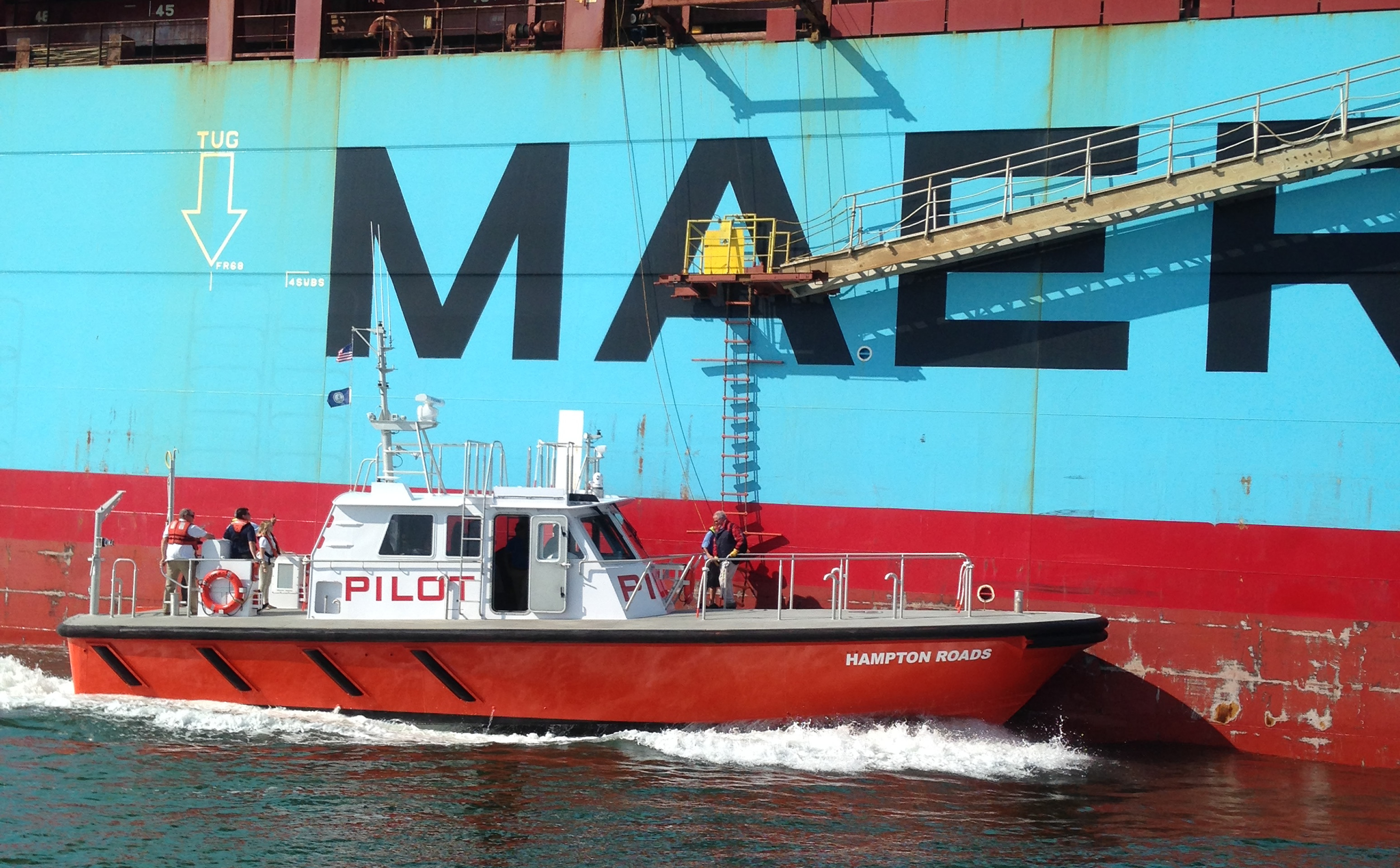 Ray Hunt Design 56' Virginia IPS Aluminum Pilot Boat