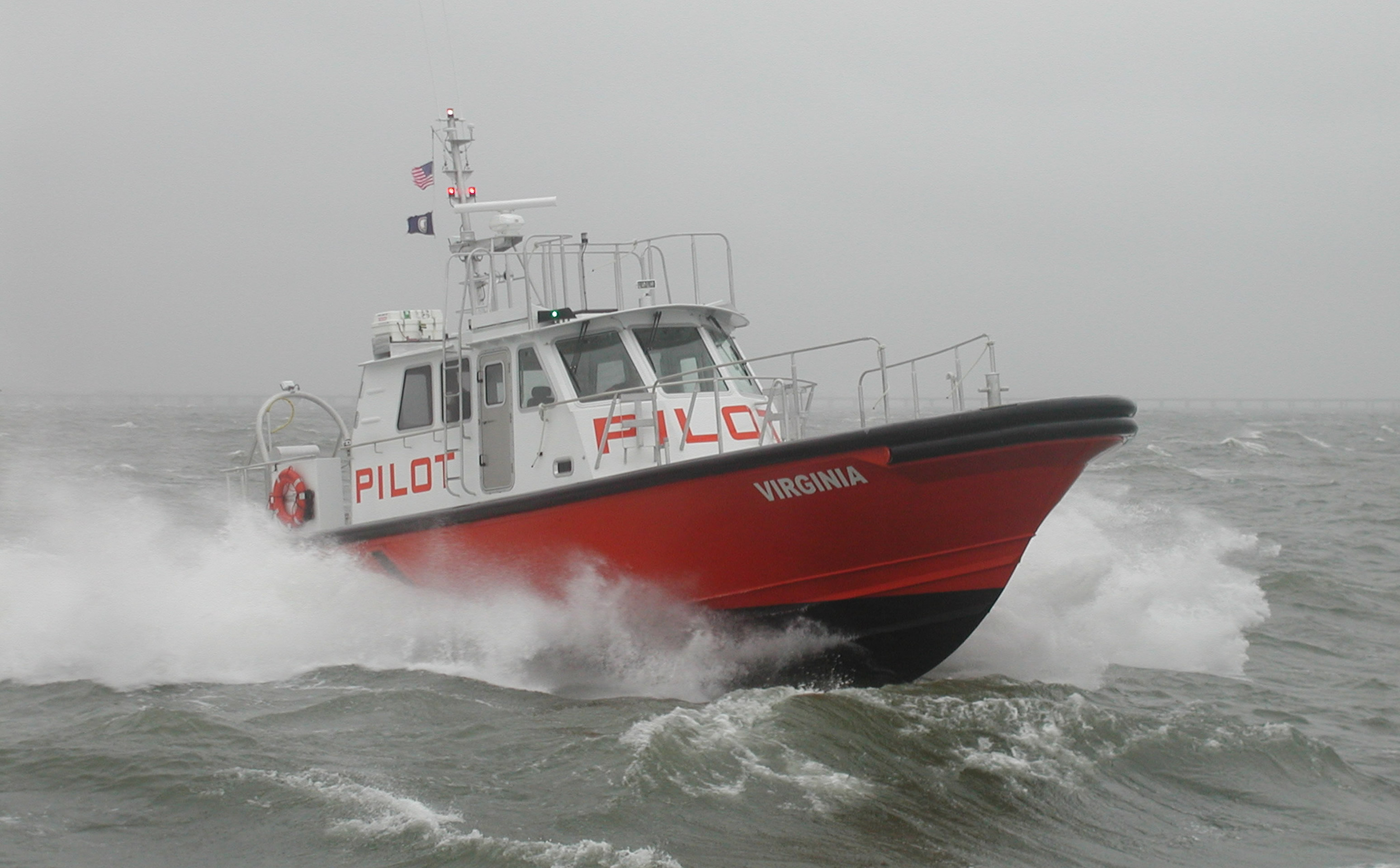 Ray Hunt Design 56' Virginia IPS Aluminum Pilot Boat