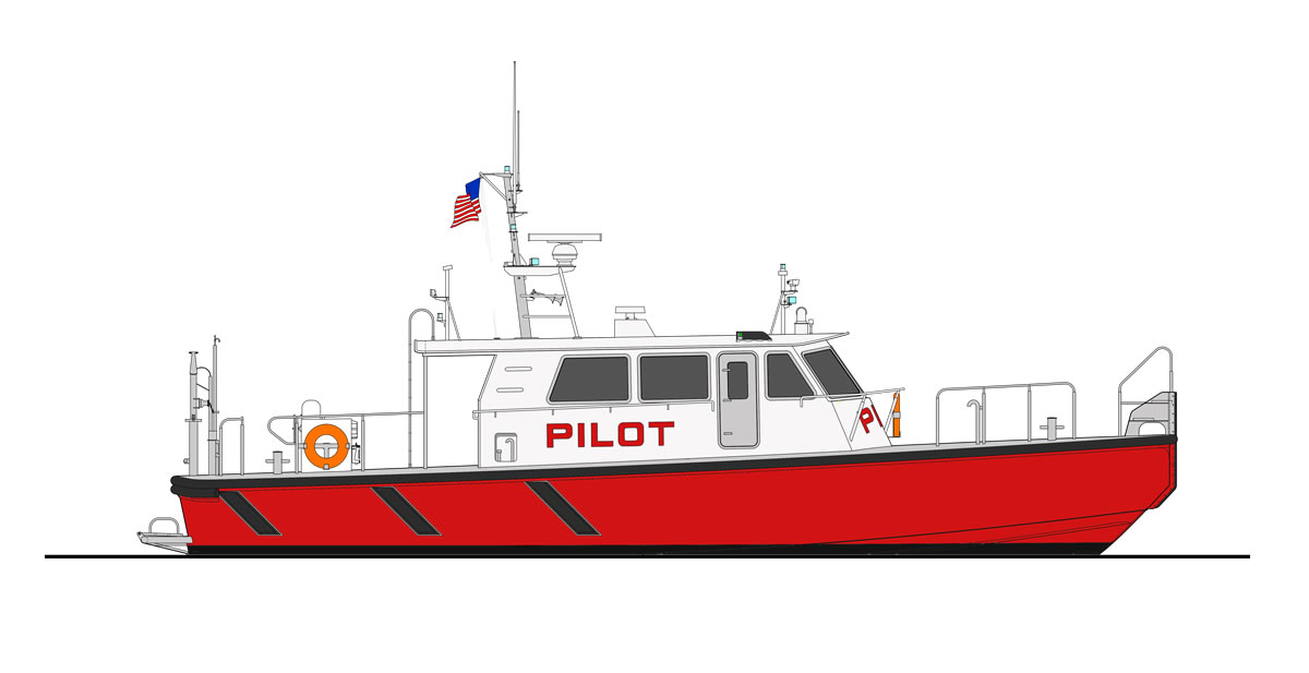 Ray Hunt Design 56' Harbor Pilot Boat