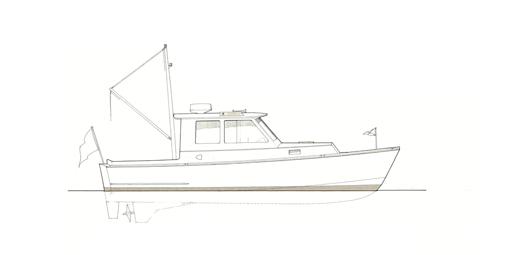 Ray Hunt Design 28' Day Boat