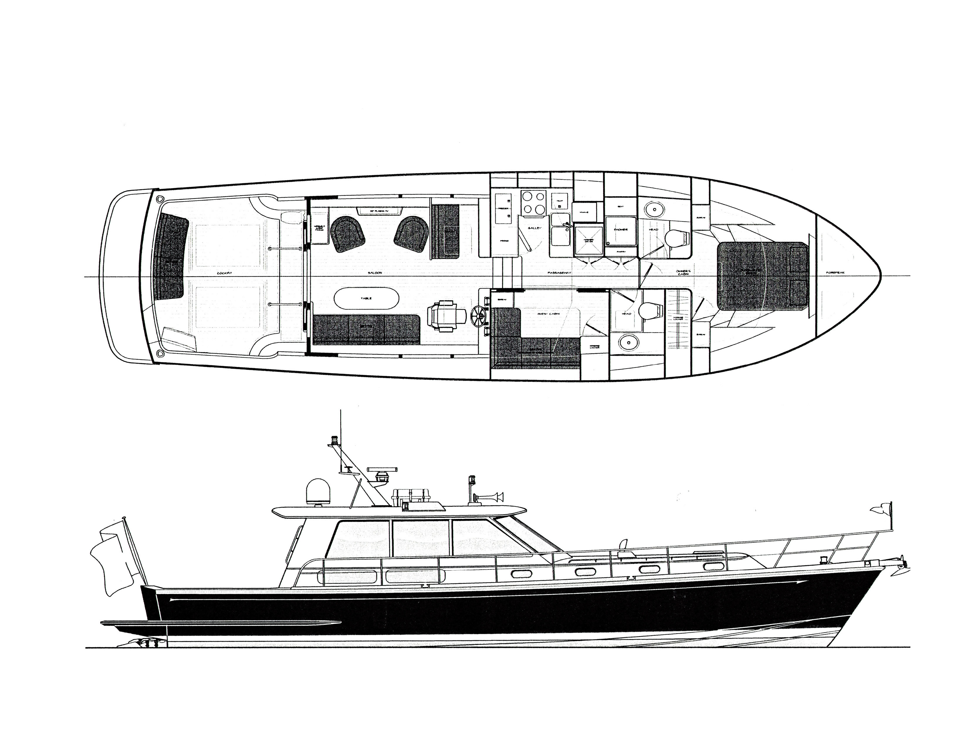 Stingray Collection 54' Express Cruiser