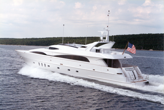 Ray Hunt Design 107' Aluminum Motor Yacht