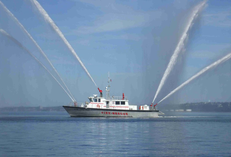 Ray Hunt Design 75' Fire and Rescue Boat