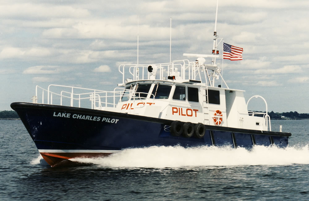 Ray Hunt Design Lake Charles Pilot Boat