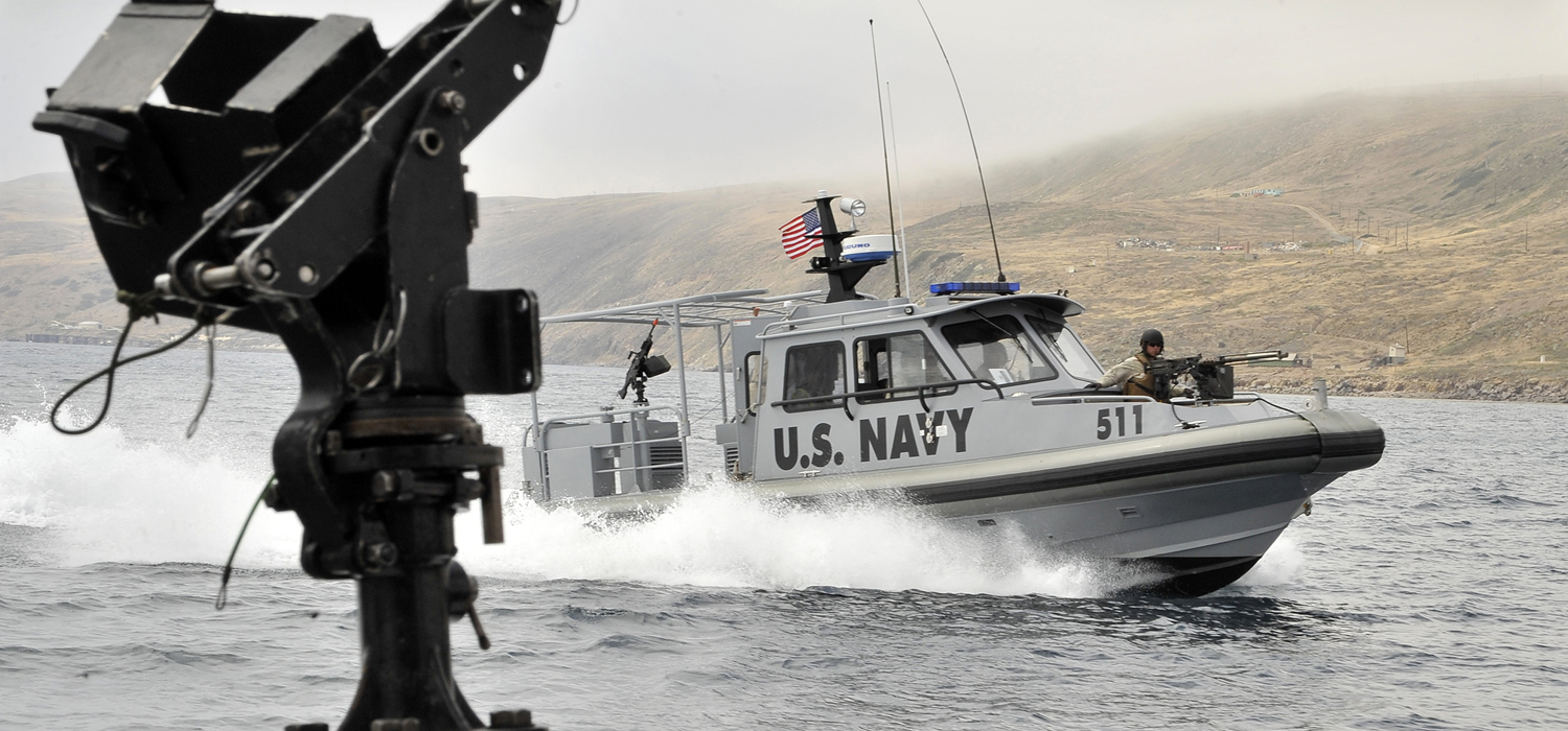 US Navy Protection Boat